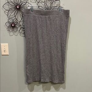 Zenana Outfitters Charcoal Pencil Skirt-Brand New